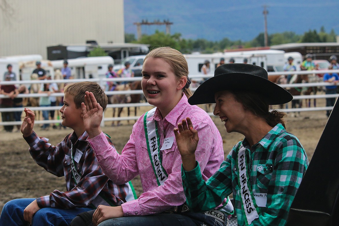 Photo by MANDI BATEMANThe family Fun Night Royalty.