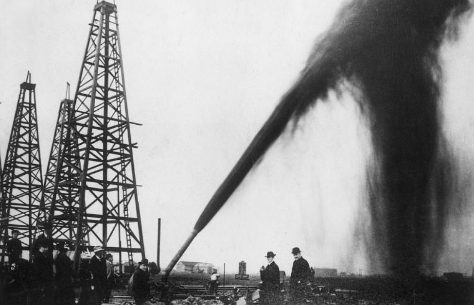 SPINDLETOP OIL FIELD MUSEUM
Oil companies at Spindletop in Beaumont, Texas (shown here), rejected Standard Oil&#146;s attempts to buy them out, because of state anti-trust laws and because of  Standard Oil&#146;s reputation of cutthroat business practices &#151; the rejection  enabling Texaco and Gulf Oil drilling at Spindletop to grow.