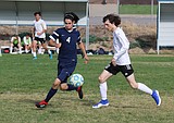 Boys soccer rebounds for nonconference win