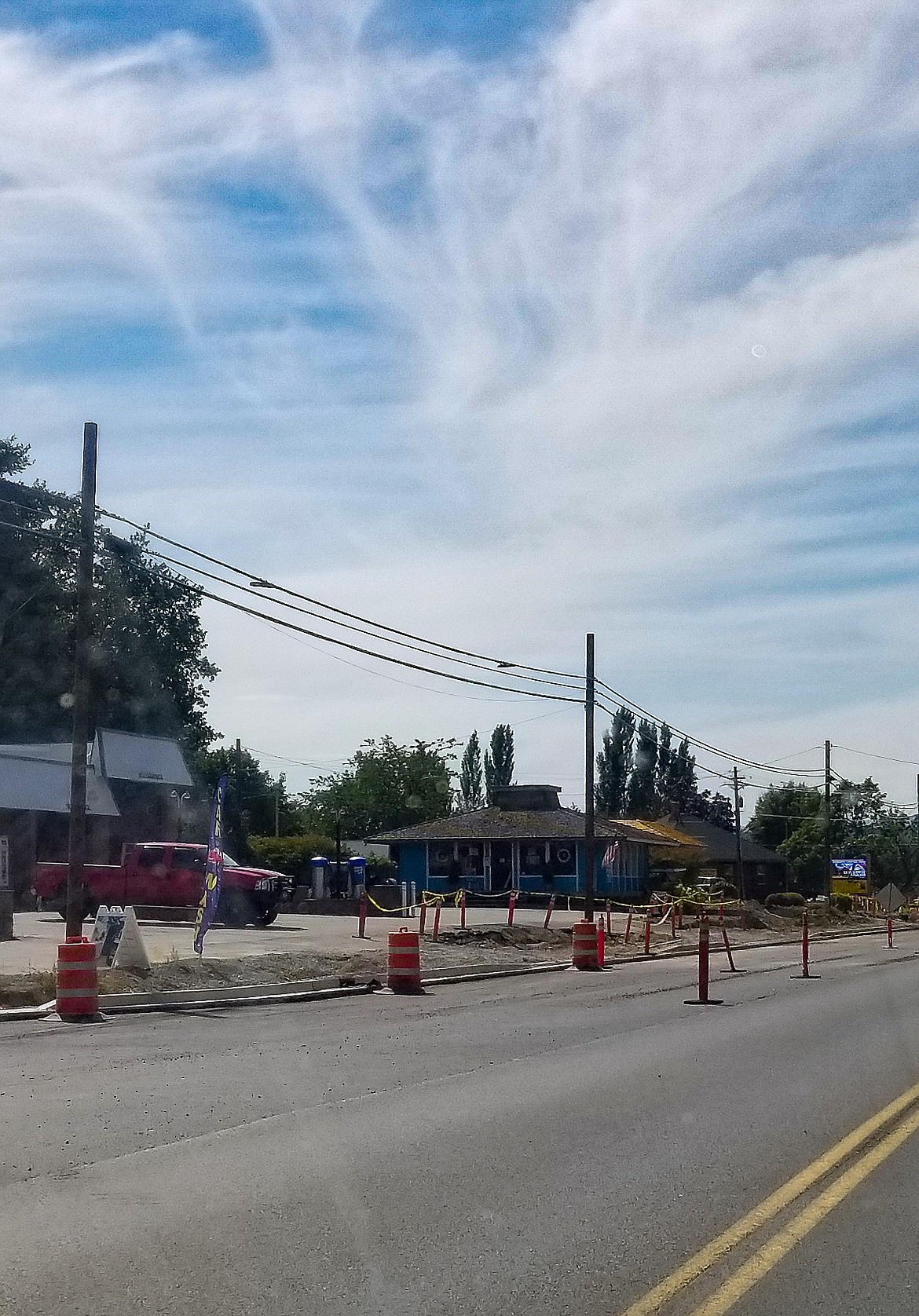 Photo by MANDI BATEMAN
Many local businesses have suffered during the Highway 95 road construction.