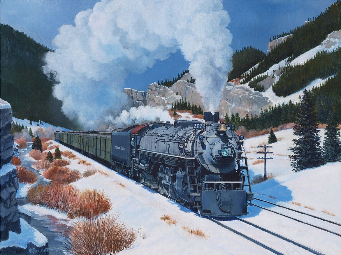 Gil Bennett&#146;s &#147;Heading Up the Pass&#148;