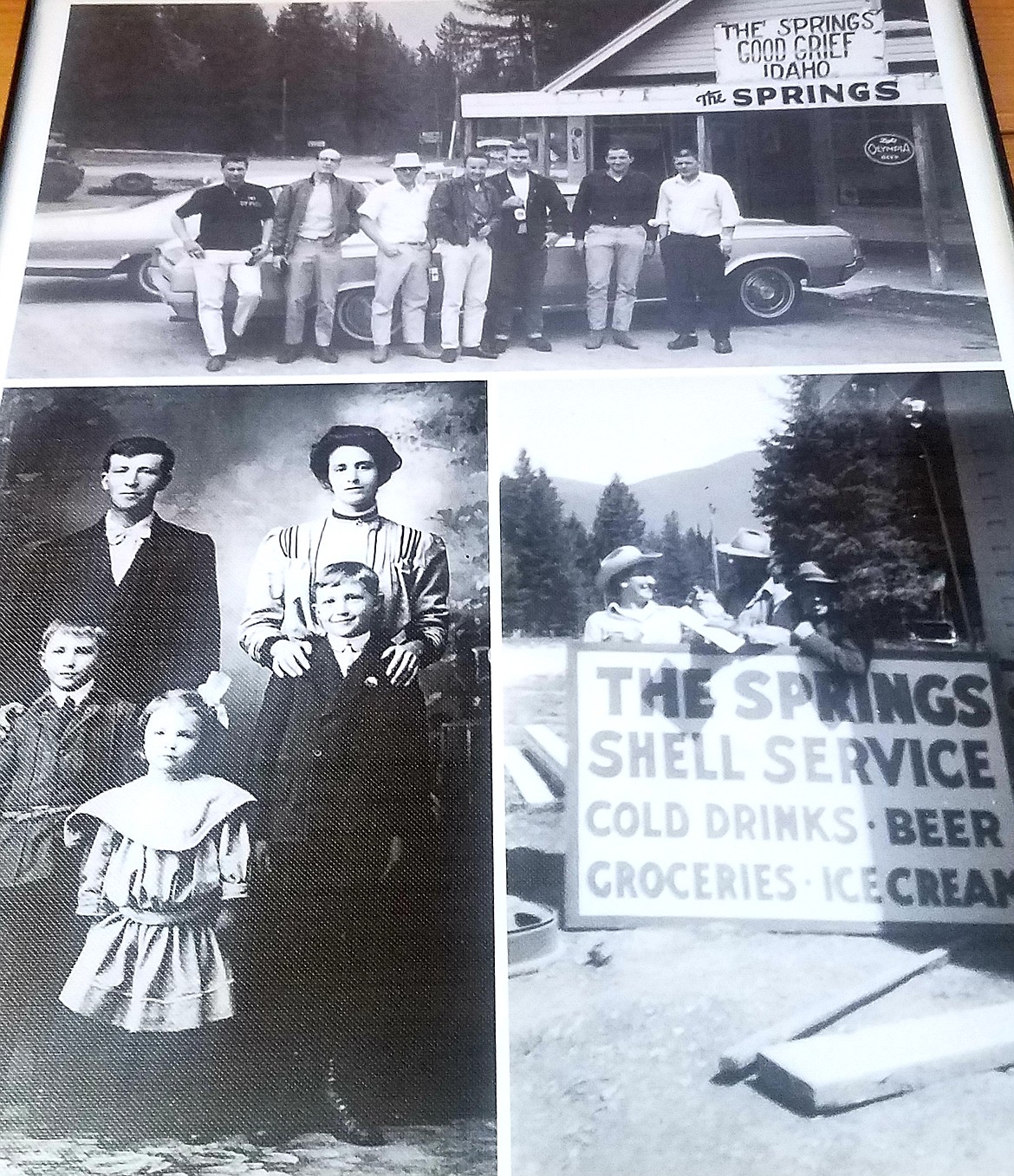 The store&#146;s rich history is showcased in photos within the building.