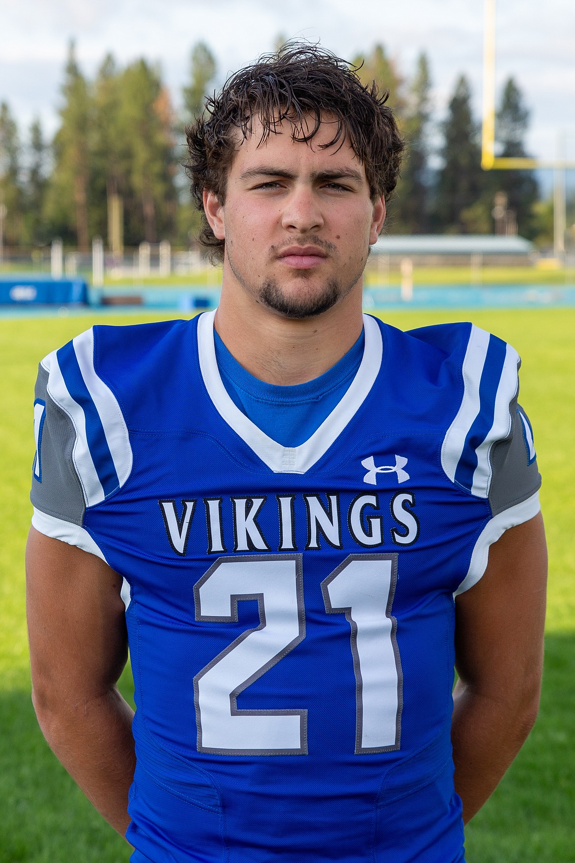 Courtesy photo
Senior wide receiver/defensive back Colbey Nosworthy was named Nosworthy's Hall of Fame Coeur d'Alene High Offensive Player of the Week for the Vikings' Aug. 30 game vs. Rigby.