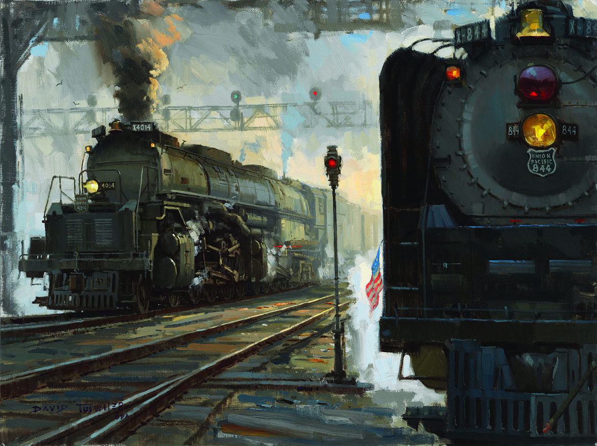 David Tutwiler OPA, Heavy Metal Thunder, oil, 30&#148;x40&#148;