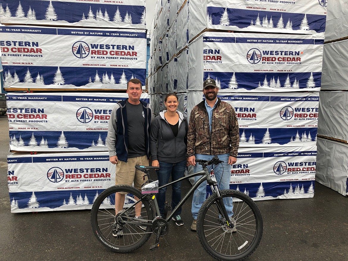 (Courtesy Photo)
The winner of the bicycle was D.J. Cartwright.
