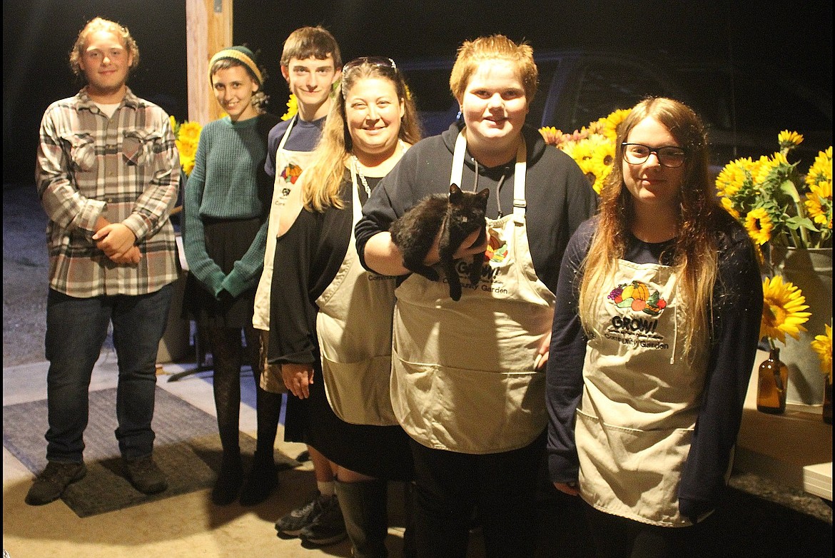 Photo by TONIA BROOKS
The BFHS Robotics Team, left to right: Emmet Melior, Kerrie Whitener, Thomas Hubbell, Lael Alexander (Mentor), Grace Hopkins-Alexander, and Kaylee McCabe.