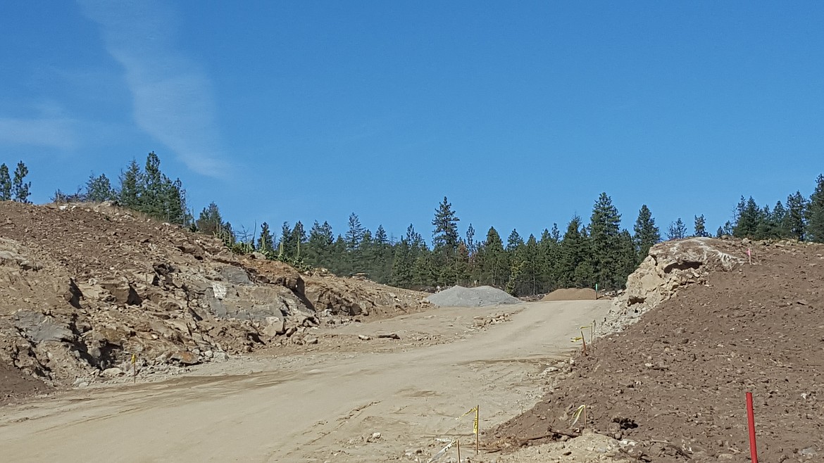 Development is underway for a new gated community near the Spokane River.