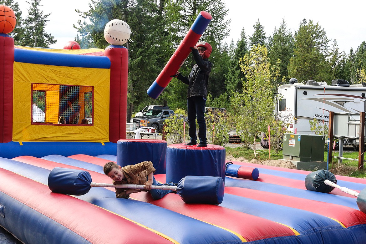 Photo by HECTOR MENDEZ JR.
Bounce houses for the children to enjoy.