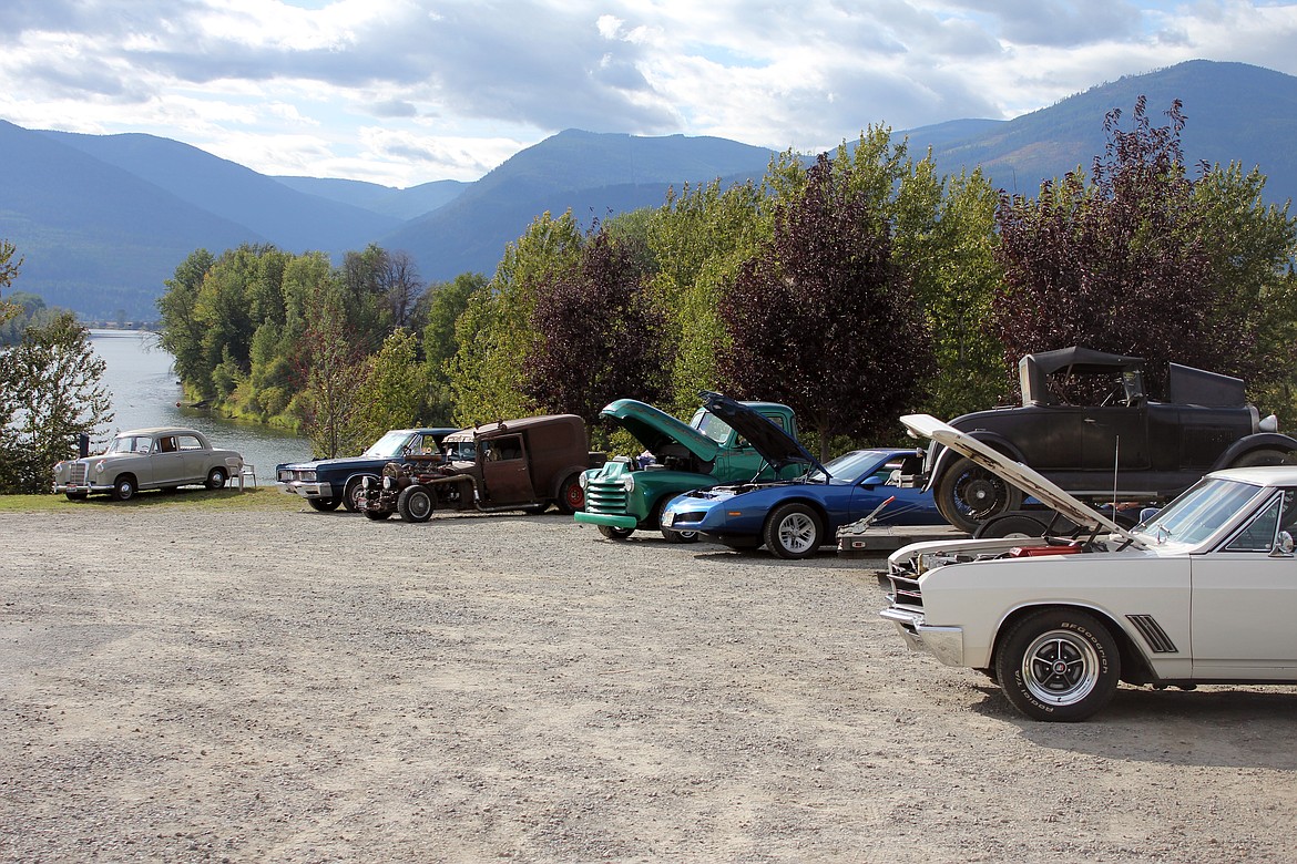 Photo by TONIA BROOKS
A few of the cars present during the classic car show.