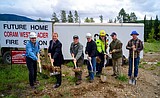 Coram breaks ground on new fire hall