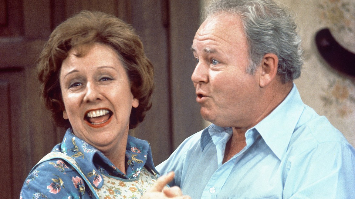 CBS
Like most families, Edith and Archie Bunker didn&#146;t always agree with each other &#151; Archie: &#147;When it comes to defense, democracy&#146;s gonna have to wait &#133; I ain&#146;t no bigot. I&#146;m the first guy to say, &#145;It ain&#146;t your fault that youse are colored.&#146;&#148; Edith: &#147;I don&#146;t know how you can laugh through all that misery &#133;&#148;