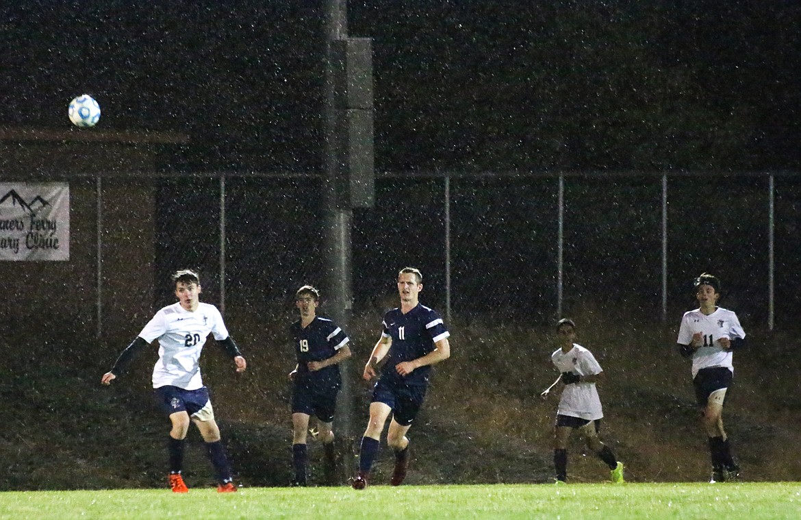 Photo by MANDI BATEMAN
The Oct. 8 game against Timberlake was also Senior Night for the team.