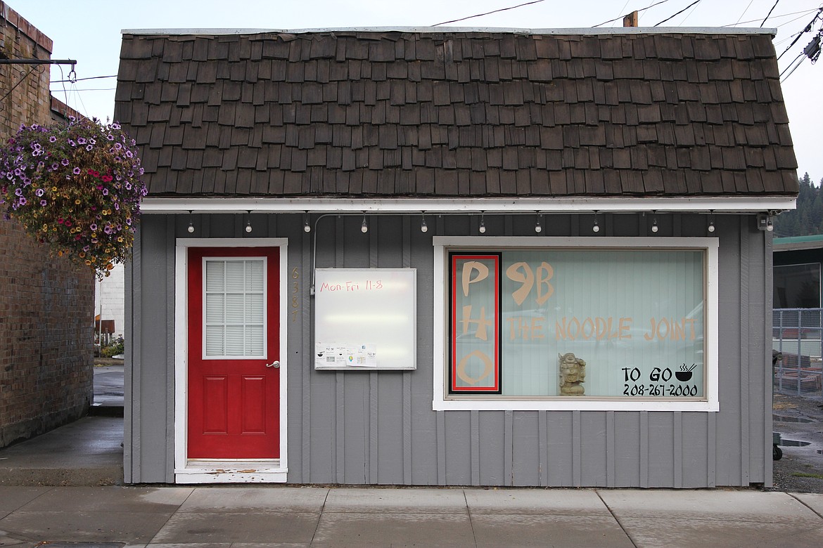 Photo by TONIA BROOKS
9B Pho Noodle Joint at 6387 Kootenai Street across from the library.