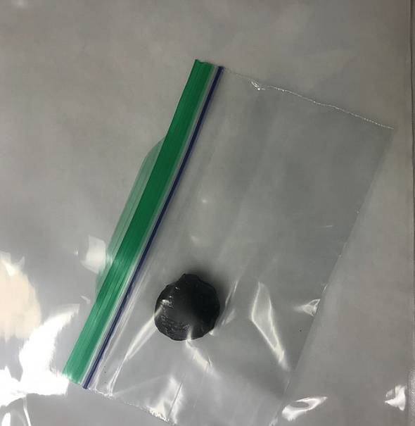 Photo by IDAHO STATE POLICE
An amount of black-tar heroin taken during a traffic stop.