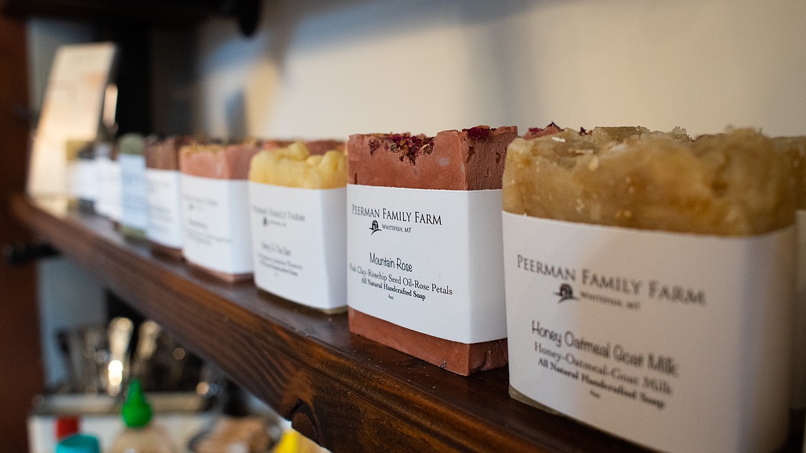 Along with serving meals and offering a room, the Peermans also offer homemade soaps at Farmhouse Inn &amp; Kitchen. (Daniel McKay/Whitefish Pilot)