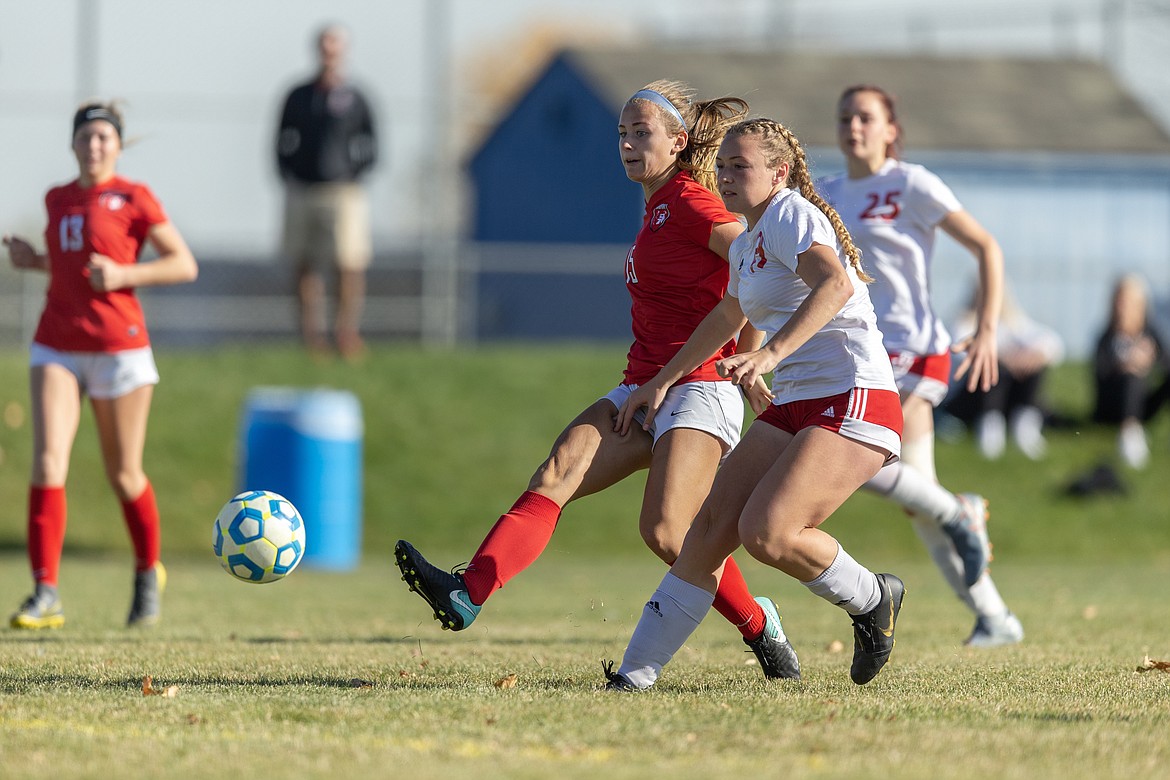 (Photo courtesy of JASON DUCHOW PHOTOGRAPHY)
Junior forward Jordie Breeden scores the third goal of the game in Thursday&#146;s win over Pocatello.