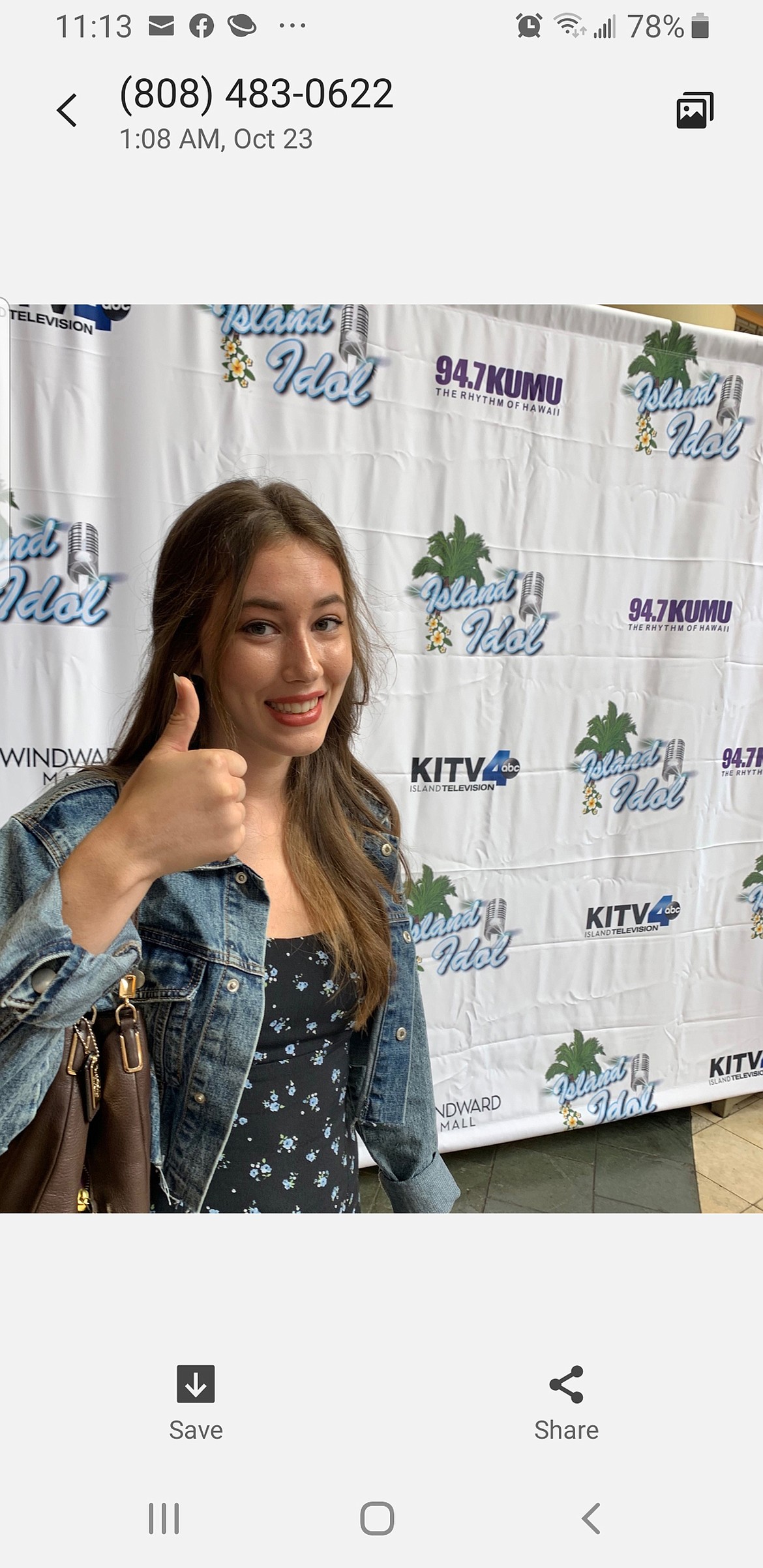 Sabrina Jordan, 17, formerly of Kila, is one of eight finalists in the Island Idol competition in Hawaii. The winner will get a chance to audition for American Idol. Vote online at kitv.com/idol.