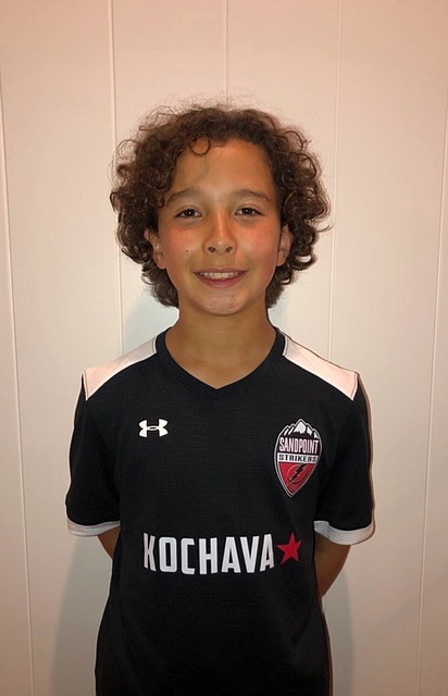 (Photo courtesy of RICK MULLINS)
Logan McGrann of the 2007 Boys was recognized as one of the Players of the Month for September by the Sandpoint Strikers Soccer Club.