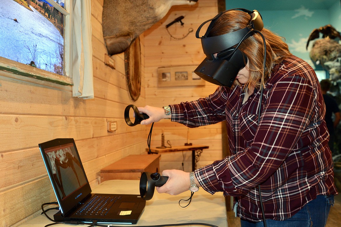 (Photo courtesy IDAHO DEPARTMENT OF FISH &amp; GAME)
Thanks to a partnership between Idaho of Fish and Game and the Boise State College of Innovation and Design, learning to field dress a big game animal just got a lot easier with a virtual reality simulation.