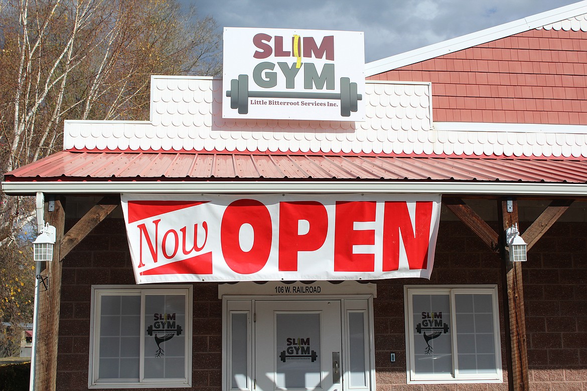 THE NEW gym located in downtown Plains, that was reopened by the Little Bitterroot Services. (John Dowd/Clark Fork Valley Press)