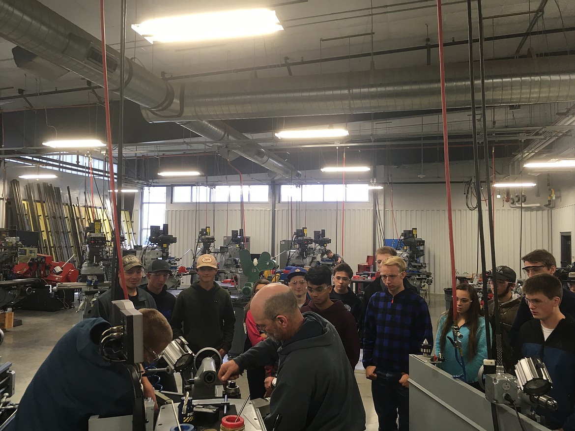 (Courtesy Photo)
The students visited the Parker Technical Center at North Idaho College.