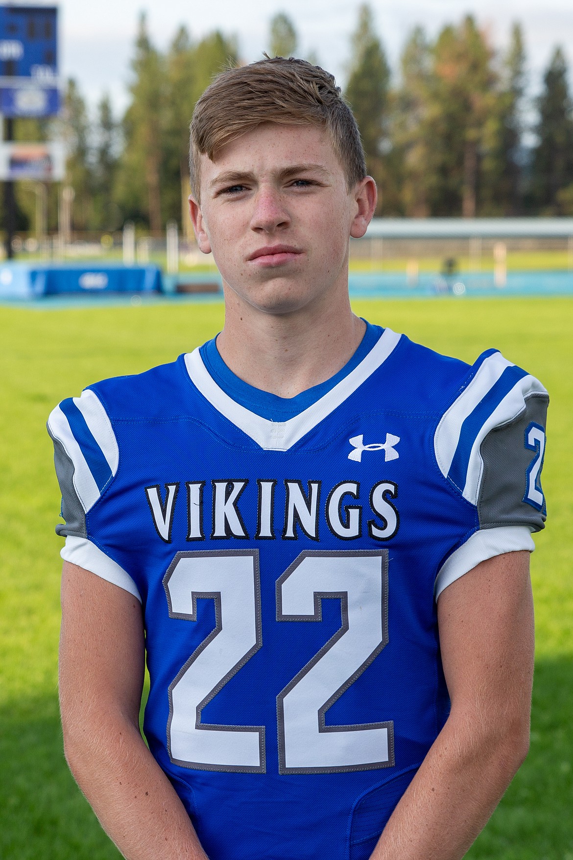 Photo by CHERYL NICHOLS PHOTOGRAPHY
Junior Tyson Pottenger is this week&#146;s Coeur d&#146;Alene High Nosworthy&#146;s Hall of Fame co-Defensive Player of the Week. Pottenger had 11 tackles, including 3 tackles-for-loss, and two pass breakups last week vs. Post Falls.