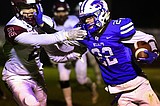 Football season ends with home loss to Maroons