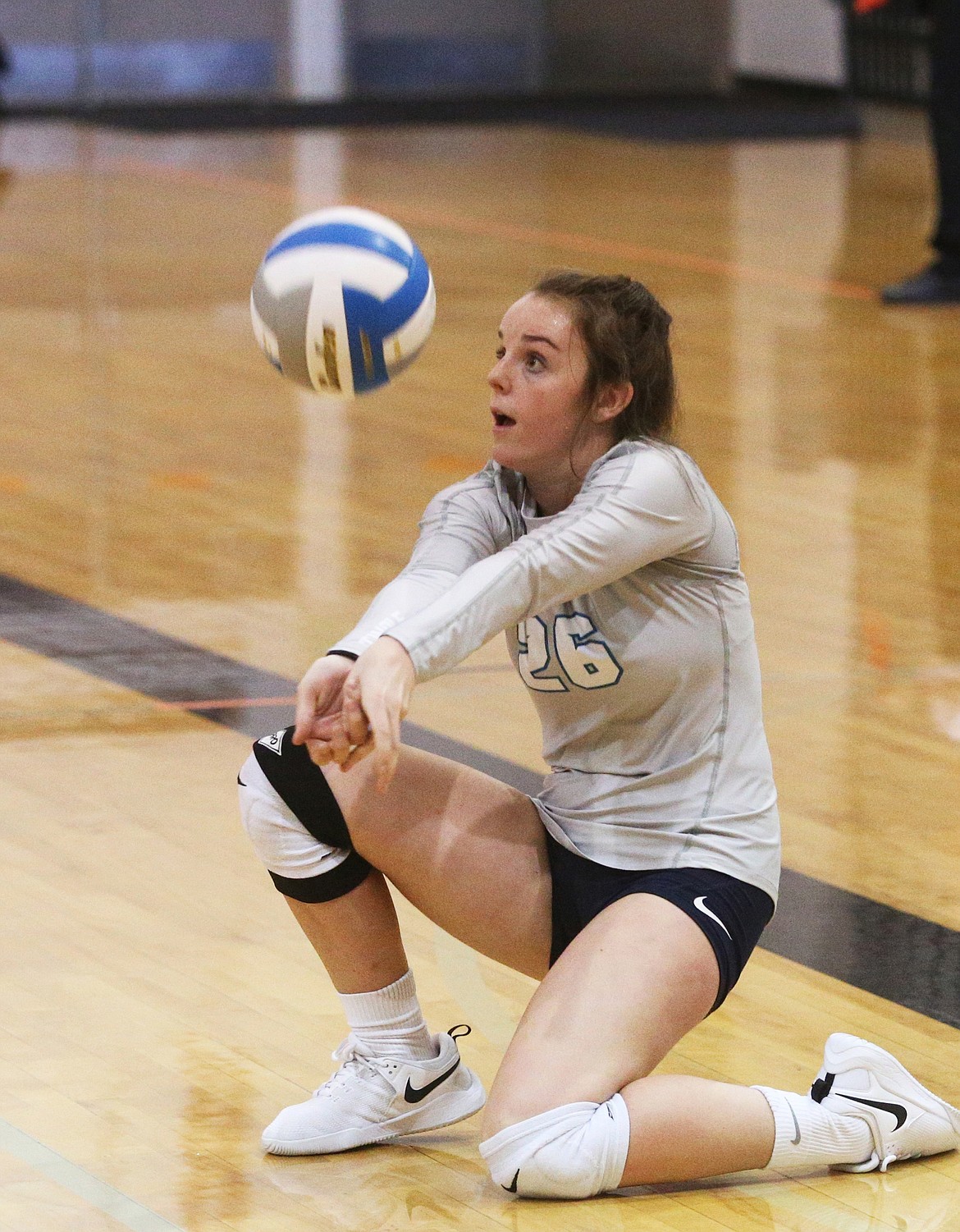 Lake City&#146;s Jaya Miller passes a serve in an Idaho state 5A tournament volleyball match against Eagle last Friday at Post Falls High School.

LOREN BENOIT/Press