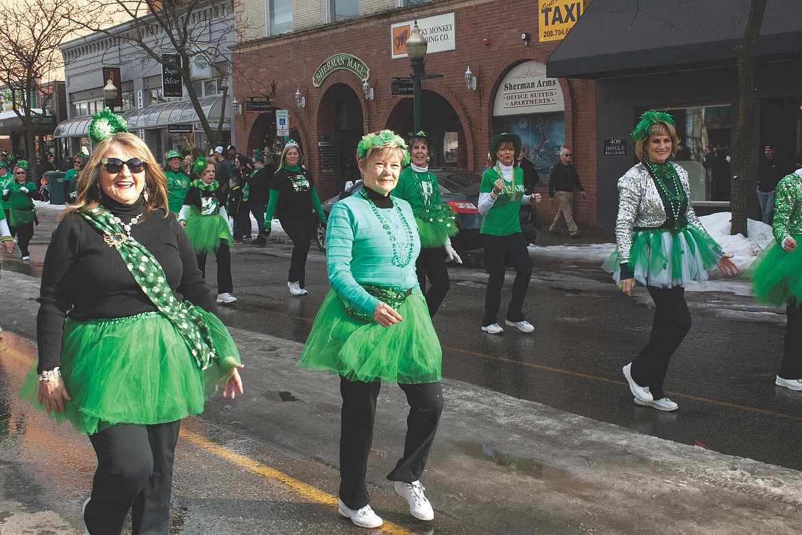 COURTESY PHOTO
The Blazen Divaz are a green-clad staple at Coeur d&#146;Alene St. Patrick&#146;s Day parades.