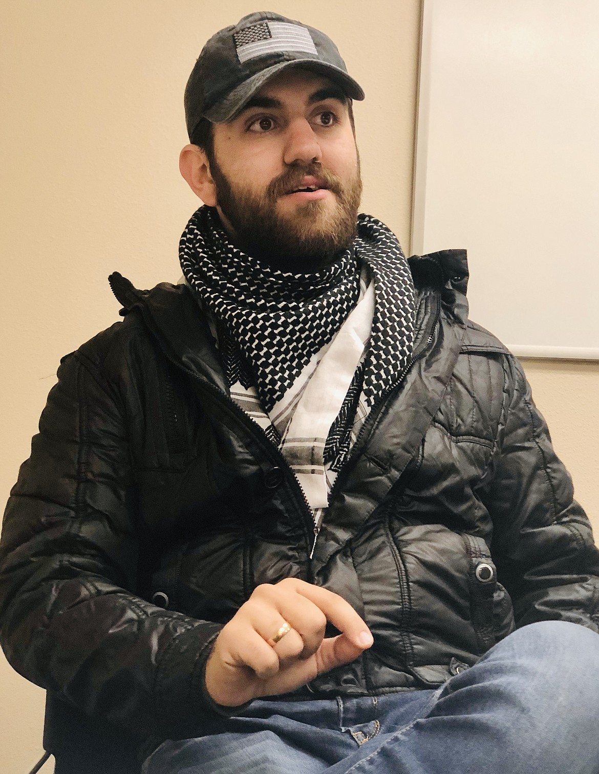 Courtesy photo
Ayad Saleh, a North Idaho College student preparing for his GED, talks about his experiences in Iraq after his city, Mosul, was taken over by ISIS in 2014.