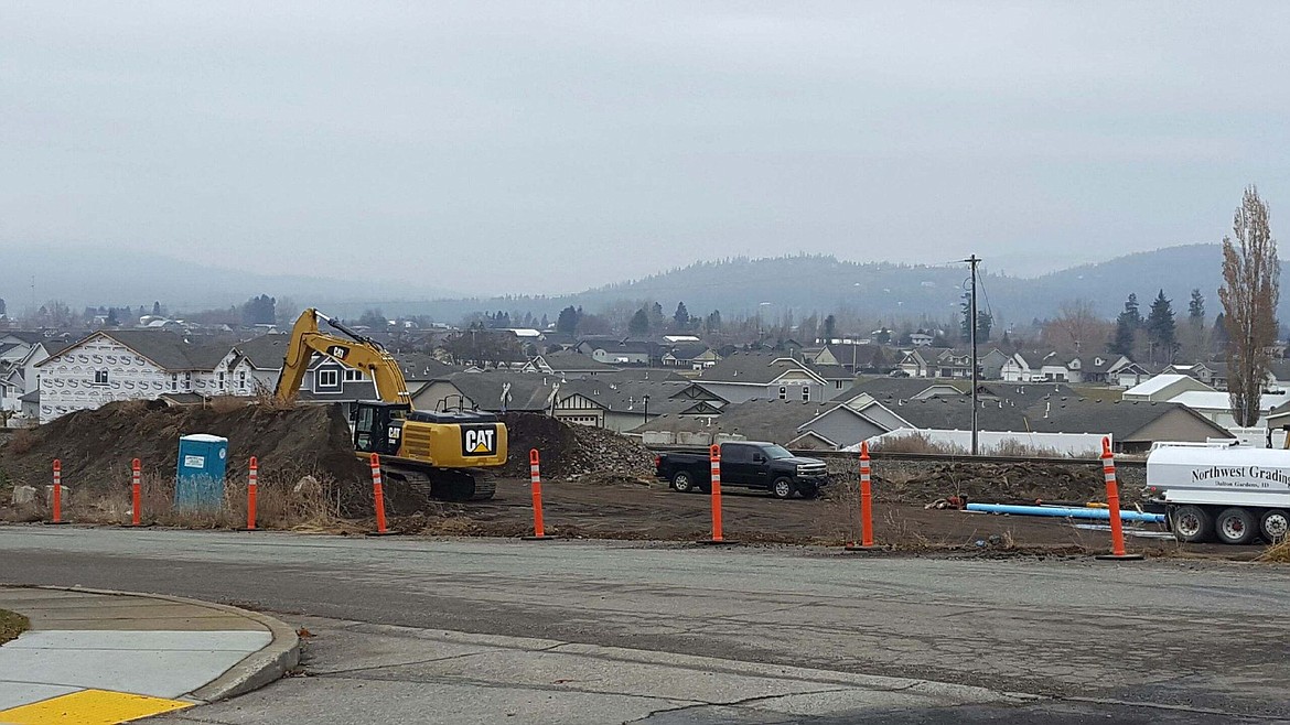 New construction in Post Falls.