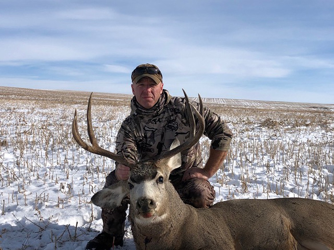 SAM COX on the ranch near Big Sandy.