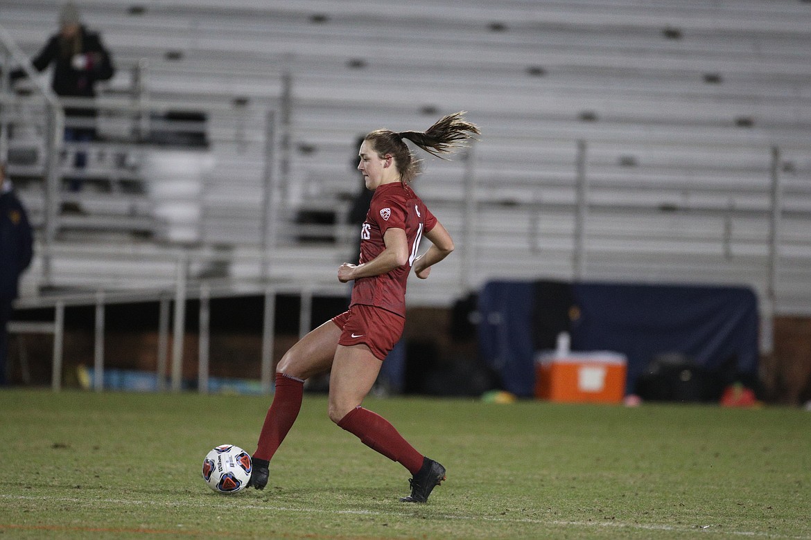 Washington State center back Bridget Rieken, a freshman from Lake City High, has played in 17 games for the Cougars, and started the last 13.

Photo courtesy WSU MEDIA RELATIONS