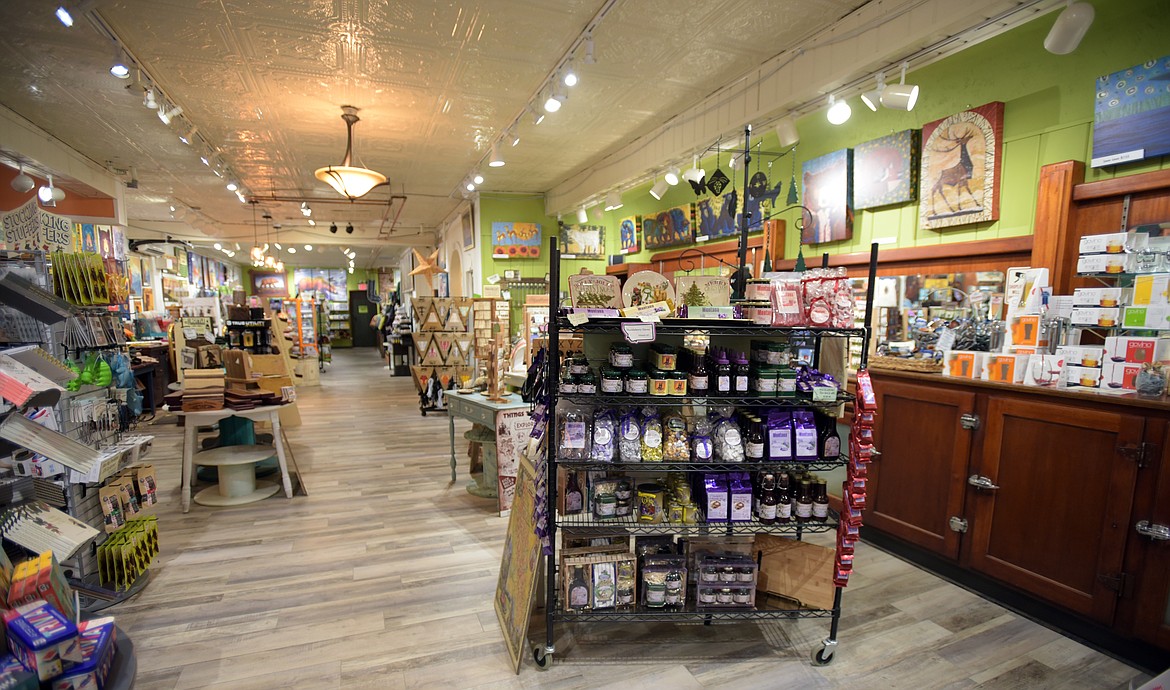 Interior of Flair Gifts &amp; Cards in downtown Kalispell. (Brenda Ahearn/Daily Inter Lake)