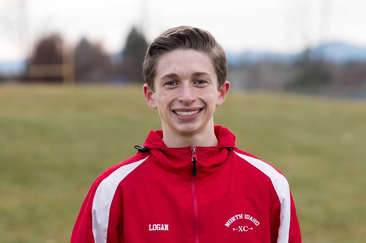 Courtesy photo
Logan Davis placed 4th in 18 minutes, 23.16 seconds and Kellen Souza (not pictured) was 5th in 18:42.74 in the U15-16 boys (5,000 meters) race for the North Idaho XC team at the USATF Inland Northwest Association Junior Olympic cross country championship on Saturday at Lake City High.