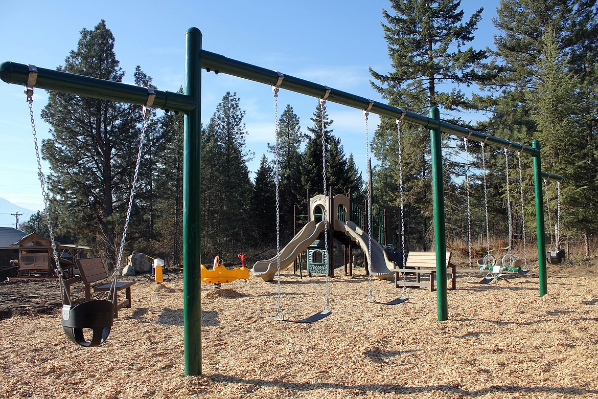 Photo by TONIA BROOKS
The Moyie Springs City Park has been a joint effort of collaboration between community entities in getting it finished.