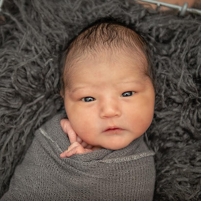 William Everett Gibson was born Oct. 25, 2019 at the Nesting Place in
Providence St. Joseph Medical Center in Polson. He was 19 &frac12; inches and weighed 6 pounds, 11 ounces. William&#146;s parents are Krystalyn Lee and Samuel Gibson of Elmo. (Providence St. Joseph Medical Center photo)