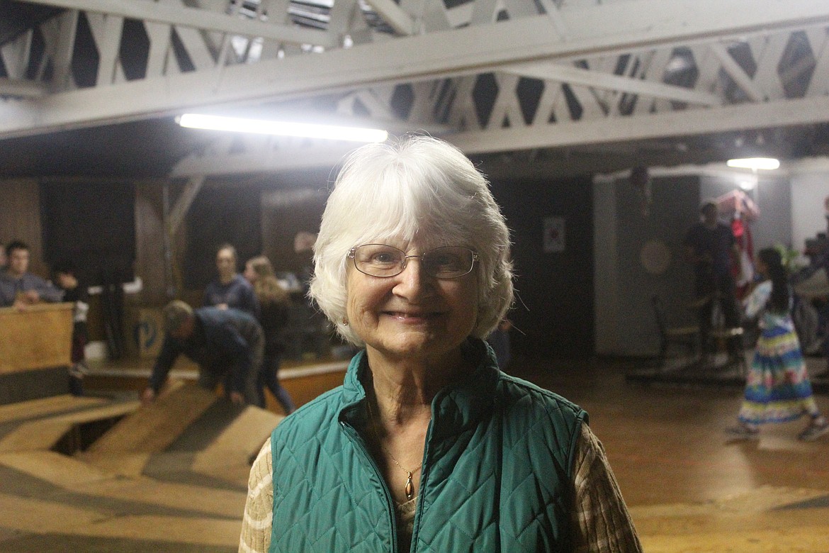 MARY MCGANN, whose husband grows the day lilies just outside of Plains on Montana 200 toward Thompson Falls, said &#147;I really enjoy your community stories and human-interest features.&#148; She went on to mention how it is nice to see members of the community highlighted for what they do. (John Dowd/Clark Fork Valley Press)