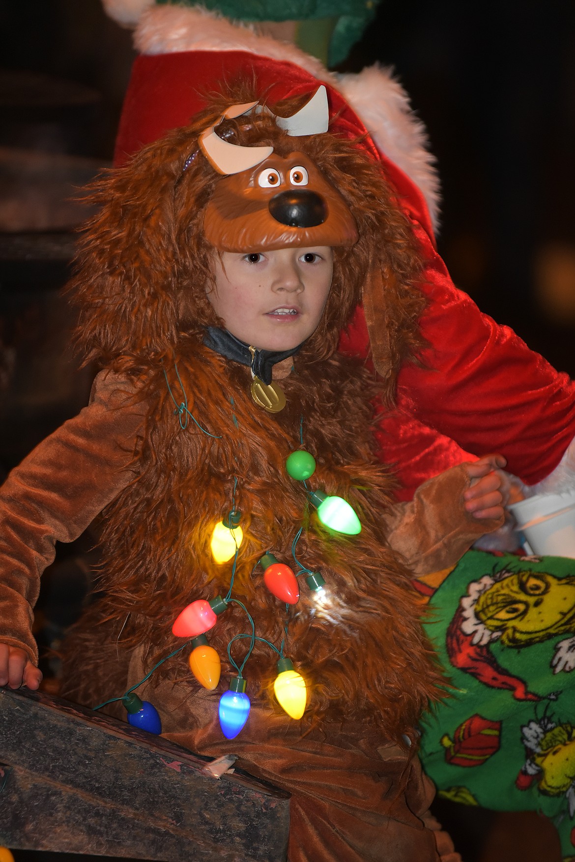 Bayden Wassam as Max from How the Grinch Stole Christmas. (Jeremy Weber photo)