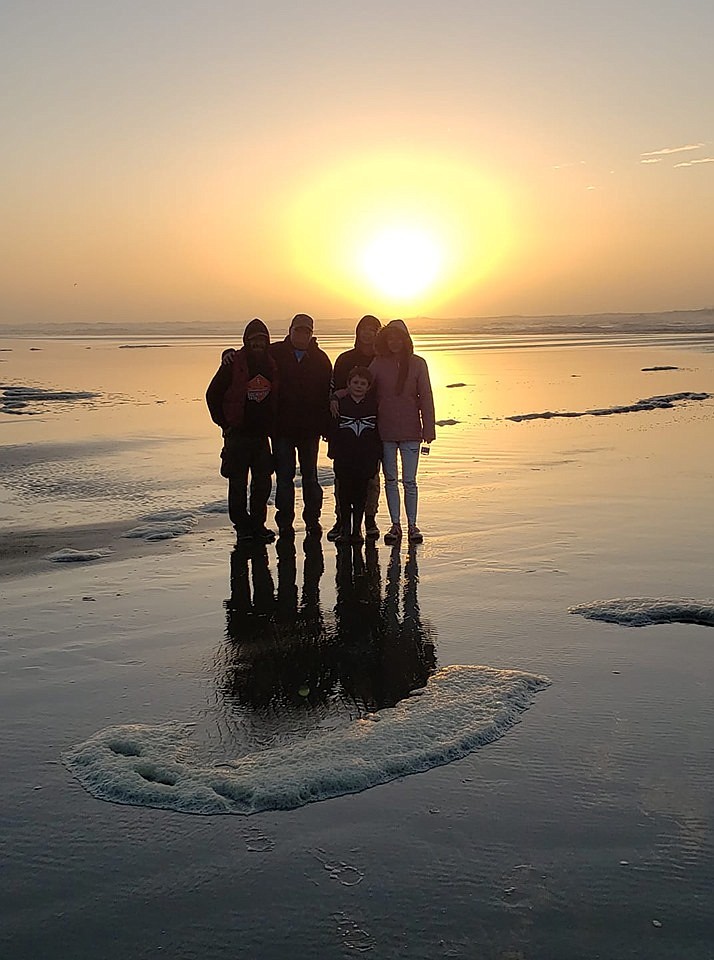 COURTESY PHOTO
Beverly Pinard said that she and her family had a fantastic Thanksgiving, spending it in Newport, Oregon with family.