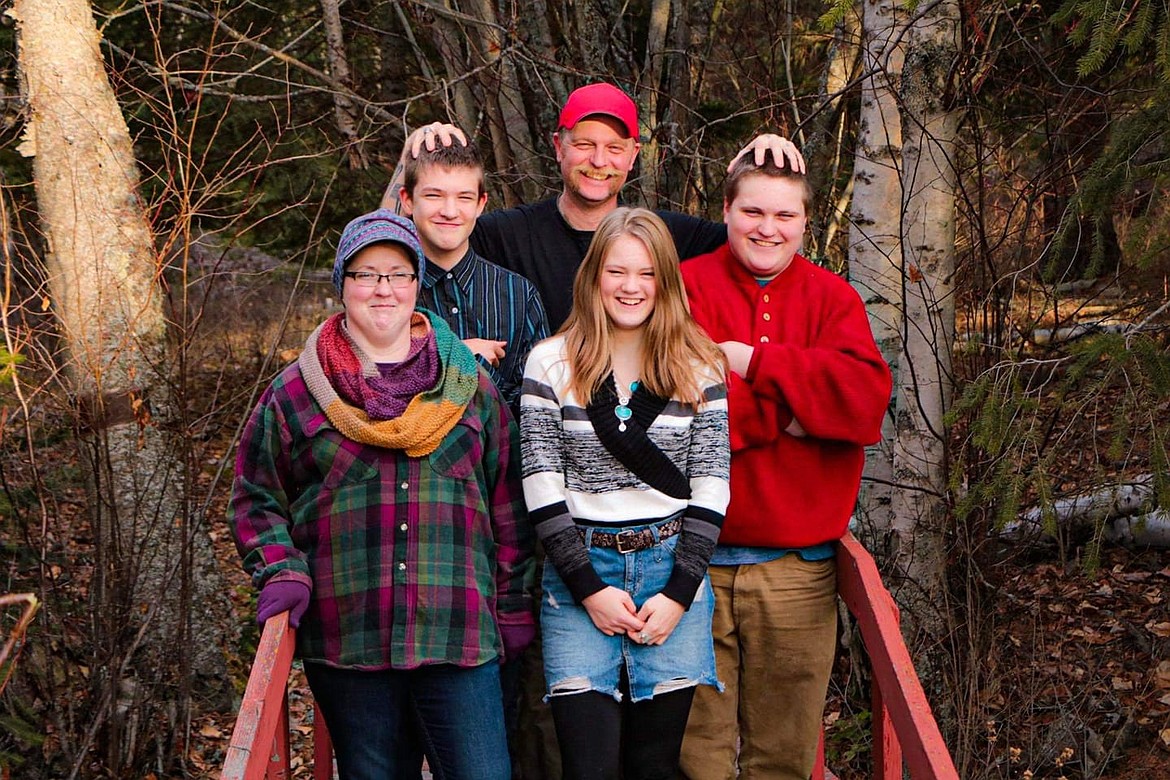 COURTESY PHOTO
Tom Chaney said he was thankful for all his friends and family. Pictured is &#147;The Chaney Clan&#148;-
Michele, Evelynn, William, Tom, and Gunther.