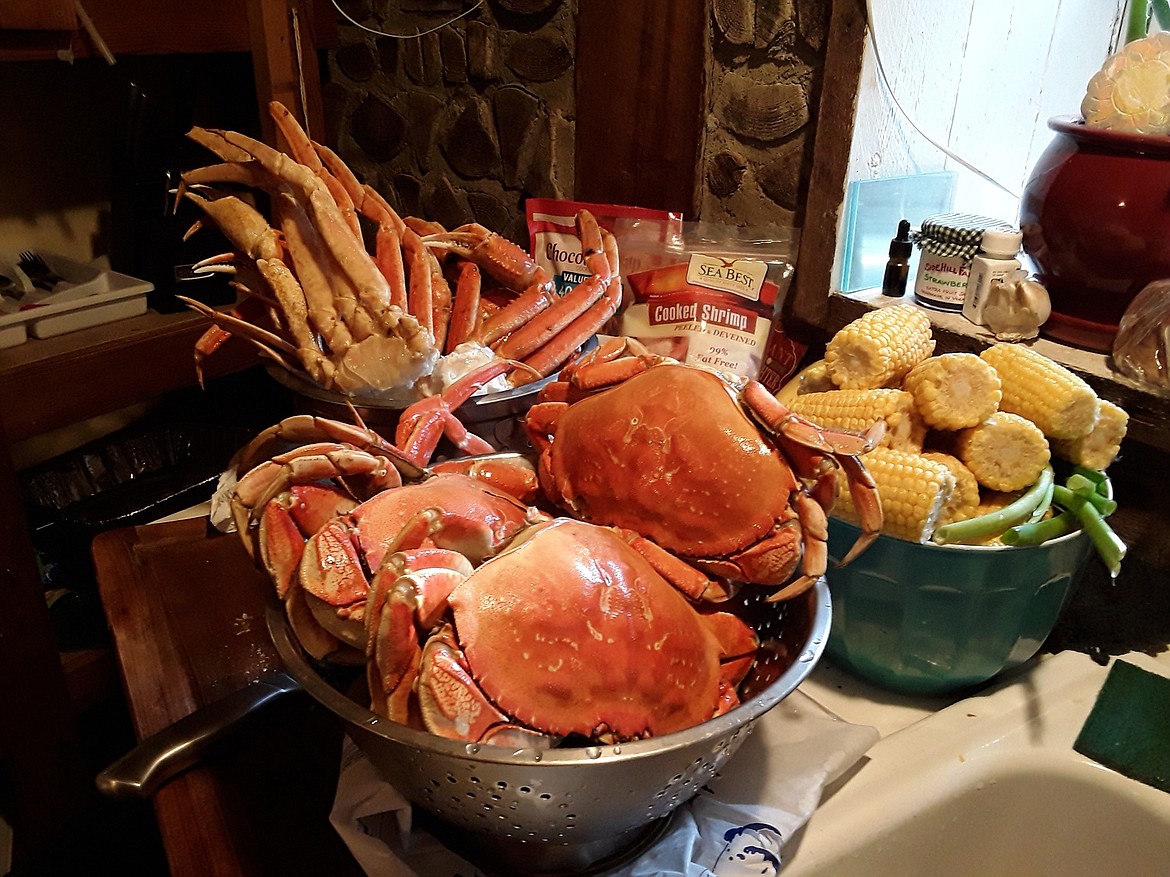 Mila Albarracin shared this photo of their Thanksgiving dinner this year &#151; Frogmore Stew. For more holiday photos from Boundary County residents, see page A10.