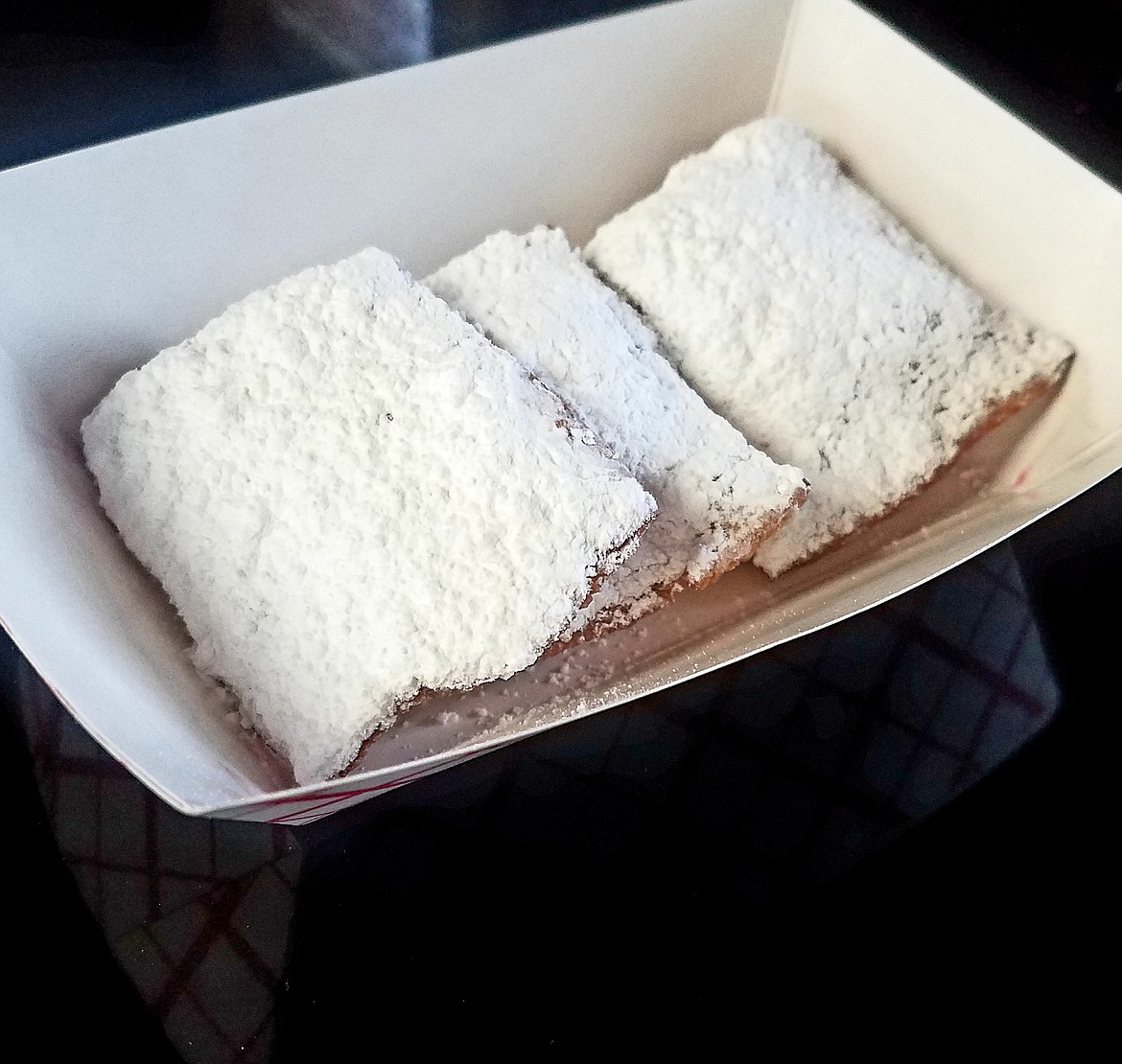 Beignets, a French recipe, are served at Grama J&#146;s Beignets in downtown Bonners Ferry.