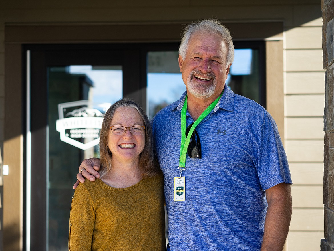 Karen Cordi and Bill Roche headed up the Whitefish Independent High School, which celebrates 20 years this month, when the school was just beginning. (Daniel McKay/Whitefish Pilot)