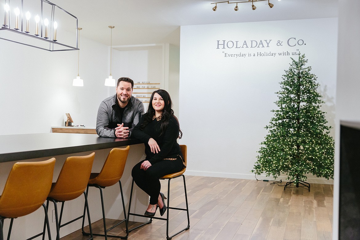 Courtesy photo
Owners Chad and Natalie Holaday offer natural and organic bath and body products and hand-poured candles at Holaday and Co. at 1109 E. Sherman Ave.