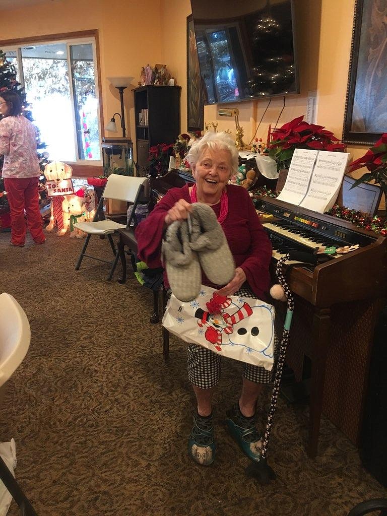 Santa provided everybody who lives within the Boundary County Restorium with a gift this past Saturday, Dec. 14.

Courtesy photo