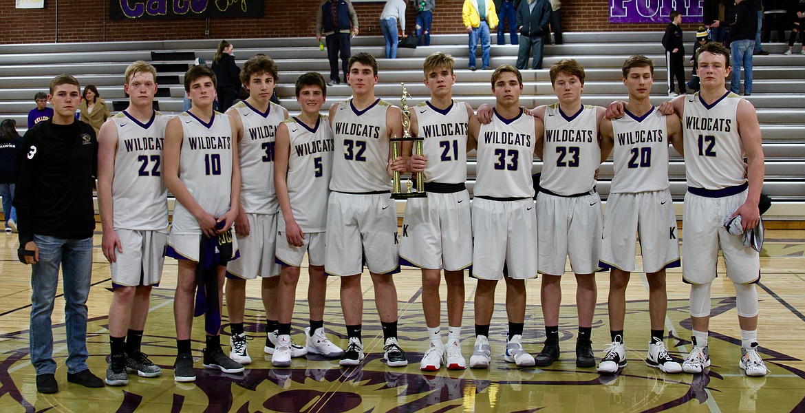 Photo by AriAna McDonald
The Kellogg boys won the 2019 Silver Valley Tournament after knocking off Wallace and Timberlake last weekend.