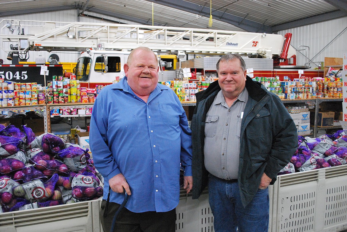 File photo
Merritt (left) and Ken Johnson are the co-chairs for the annual Othello Community Christmas Baskets.