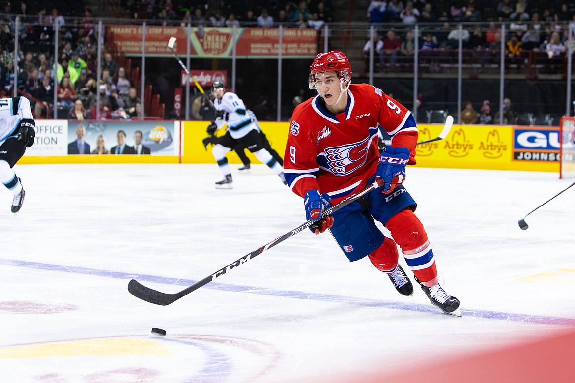 Vintage Spokane Jr. Chiefs Jersey 