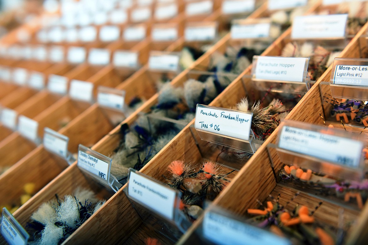 True Water carries a wide selection of fly-fishing flies.